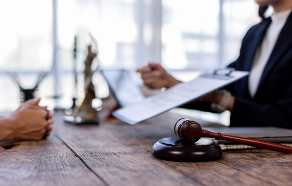 Desk, interior law office